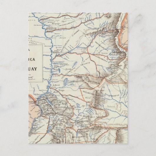 Carte Postale Paraguay (Devant)