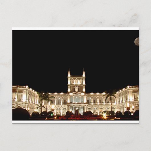 Carte Postale Paraguay - Palais des López (Devant)