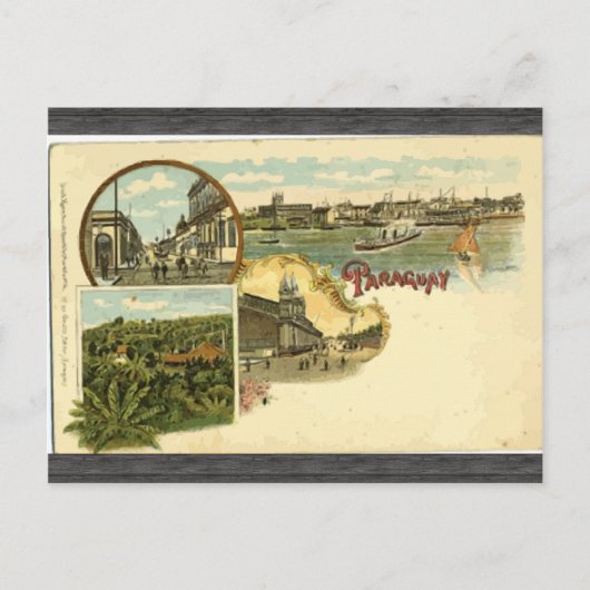 Carte Postale Paraguay, Vintage (Devant)