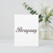 Carte Postale Paraguay vintage (Debout devant)
