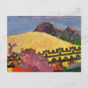 Carte postale Parahi Te Maras de Paul Gauguin
