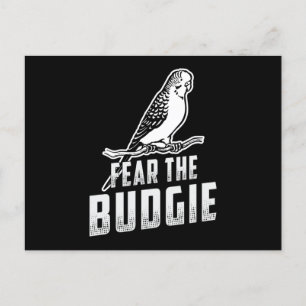 Carte Postale Parakeet Lover Craignent Le Budgie Budgerigar Budg