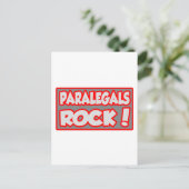 Carte Postale Paralegals Rock ! (Debout devant)