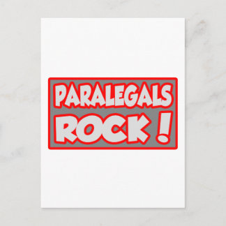 Carte Postale Paralegals Rock !