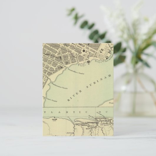 Carte Postale Paramaribo Suriname (Debout devant)