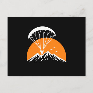 Carte Postale Paramotorisation Vintage rétro