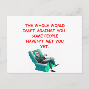 Carte Postale paranoïaque