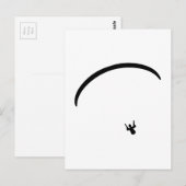 Carte Postale Parapente (Devant / Derrière)