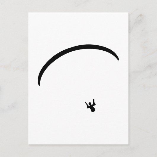 Carte Postale Parapente (Devant)