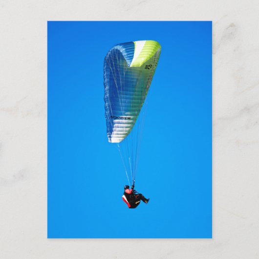 Carte Postale Parapente (Devant)