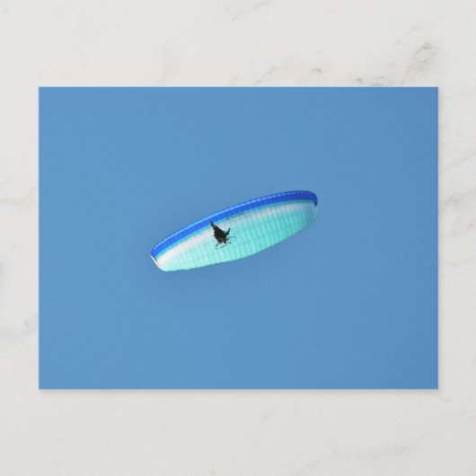 Carte Postale Parapente propulsé (Devant)