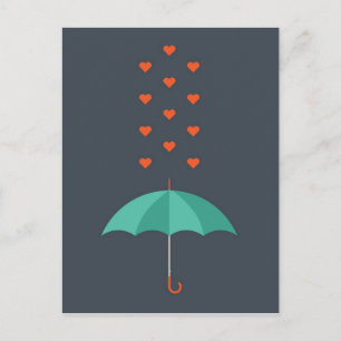 Carte Postale Parapluie