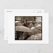 Carte Postale Parapluie (Devant / Derrière)