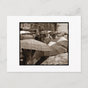 Carte Postale Parapluie