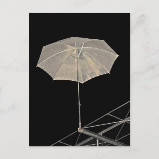 Carte Postale parapluie (Devant)