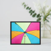 Carte Postale Parapluie (Debout devant)