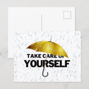 Carte Postale Parapluie