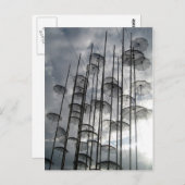 Carte Postale parapluie (Devant / Derrière)