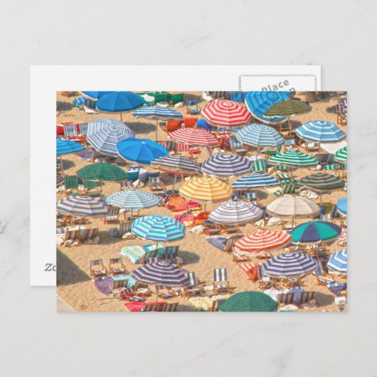 Carte Postale Parapluie 1 (Devant / Derrière)