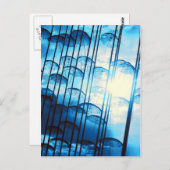 Carte Postale parapluies (Devant / Derrière)