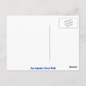 Carte Postale parapluies_1, San Antonio, Texas (Dos)