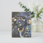 Carte Postale Parapluies de Pierre Renoir, Impressionnisme Vinta (Debout devant)