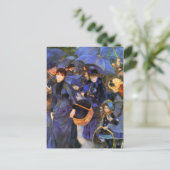 Carte Postale Parapluies de Renoir (Debout devant)