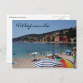 Carte Postale parapluies de villefranche (Devant / Derrière)