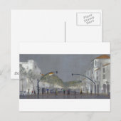 Carte Postale Parapluies Sur Chapala (Devant / Derrière)