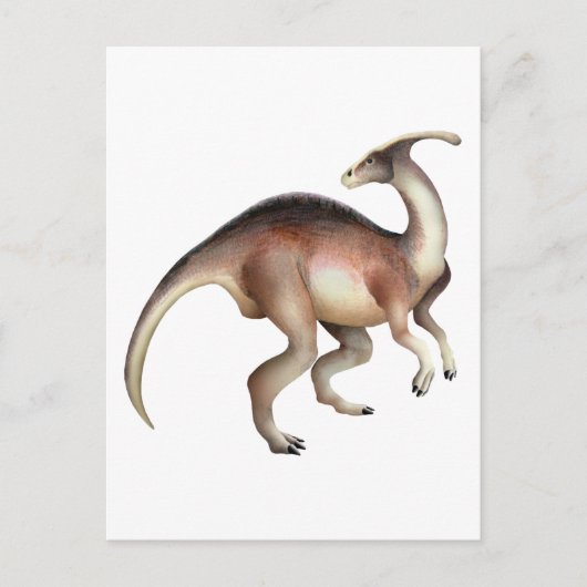 Carte Postale Parasaurolophus (Devant)