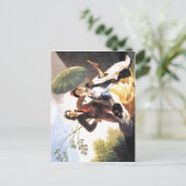 Carte Postale Parasol Espa de Francisco de Goya The ? ol : (Debout devant)