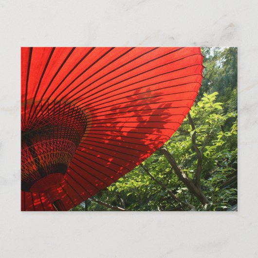 Carte Postale Parasol japonais (Devant)
