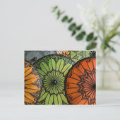 Carte Postale parasols for sale, bagan, myanmar (Debout devant)