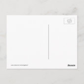 Carte Postale Parasols la nuit à Sharm el Sheikh, Egypte (Dos)