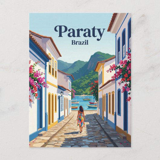 Carte Postale Paraty Brésil (Devant)