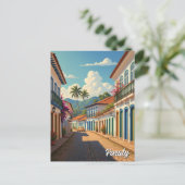 Carte Postale Paraty Brésil Travel (Debout devant)