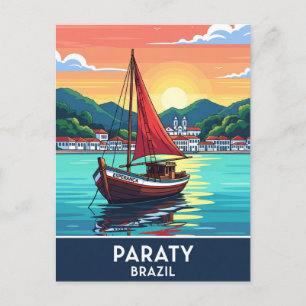 Carte Postale Paraty Brésil Travel