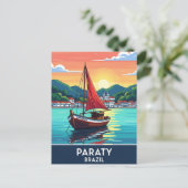 Carte Postale Paraty Brésil Travel (Debout devant)