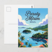 Carte Postale Paraty Mirim Brésil (Devant / Derrière)