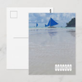 Carte Postale Paraw Sailing à Boracay (Devant / Derrière)