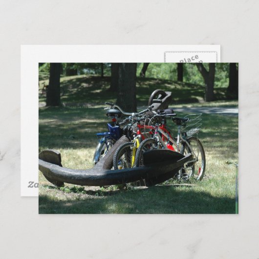 Carte Postale parc (Devant / Derrière)