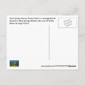 Carte Postale Parc à thème Silver Springs Nature, Floride, États (Dos)