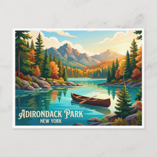 Carte Postale Parc Adirondack Old Forge New York