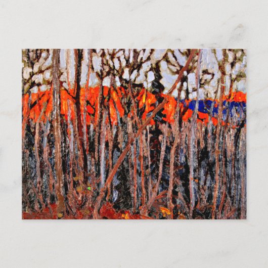 Carte Postale Parc Algonquin, tableau de Tom Thomson (Devant)