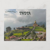 Carte Postale Parc Bouddha Ravangla Sikkim Inde (Devant)