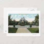 Carte Postale Parc Capron Vue sur la Fontaine (Devant / Derrière)