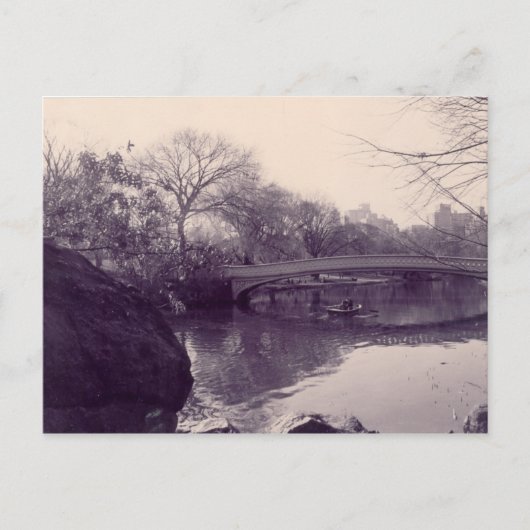 Carte Postale parc central, Central Park - NY (Devant)