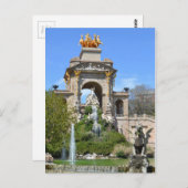 Carte Postale Parc Ciutadella (Devant / Derrière)