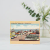 Carte Postale Parc d'attractions à Old Orchard Beach (Debout devant)