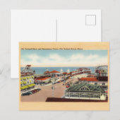 Carte Postale Parc d'attractions à Old Orchard Beach (Devant / Derrière)